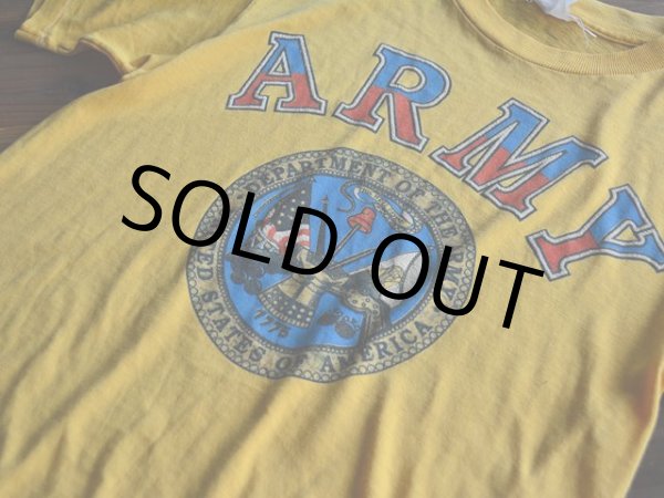 画像5: 1980s US.ARMY Tシャツ　 実寸SM  (5)