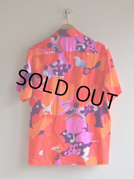 画像2: 〜1970s  WAIKIKI WEAR by MILDRED'S アロハシャツ　 表記S  (2)