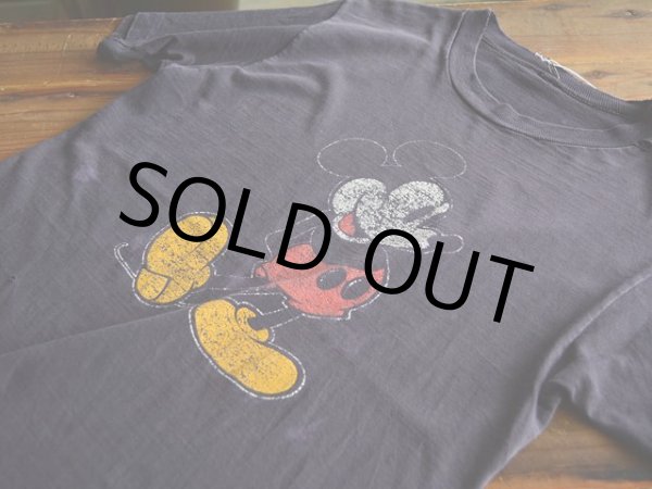 画像5: 1980s Mickey Mouse Tシャツ　 実寸M  (5)