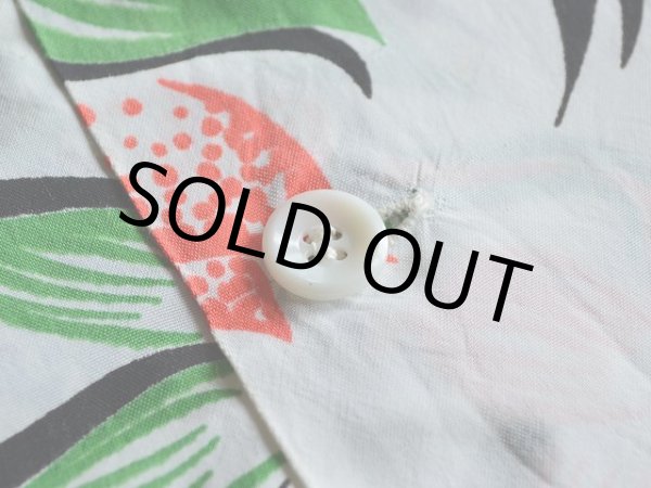 画像6: 1950s PENNEY'S TOPFLIGHT レーヨンアロハシャツ　 表記M  (6)