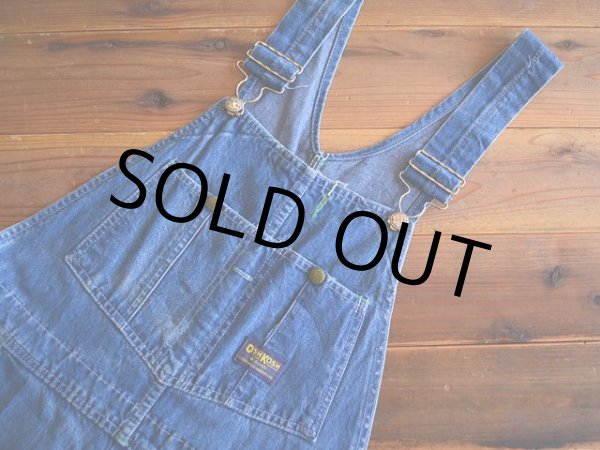 画像5: 1970s OSHKOSH デニムオーバーオール　 表記w34  (5)
