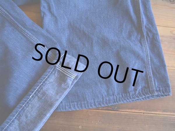 画像8: 1960s UNION MADE デニムオーバーオール　 実寸w39  (8)