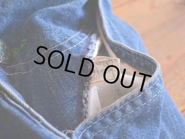 画像10: 1970s OSHKOSH デニムオーバーオール　 表記w34  (10)