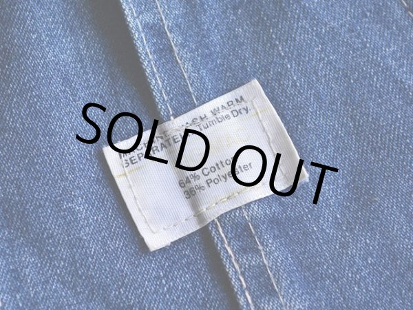 画像3: 1970s BIG MAC デニムオーバーオール  実寸w34  (3)