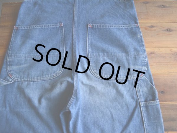 画像10: 1970s BIG MAC デニムオーバーオール  実寸w34  (10)