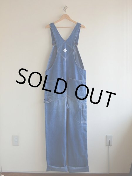 画像2: 1970s BIG MAC デニムオーバーオール  実寸w34  (2)