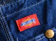 画像3: 1990s Dickies デニムオーバーオール　 表記w38  (3)