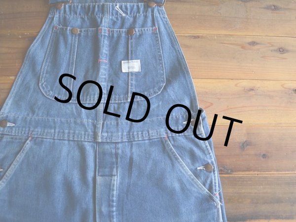 画像6: 1970s BIG MAC デニムオーバーオール  実寸w34  (6)