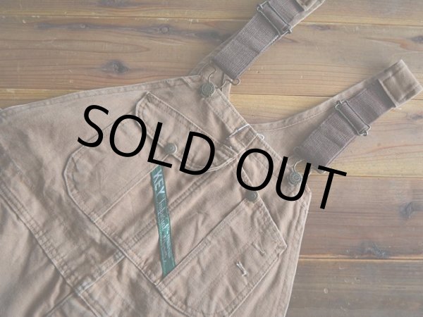 画像5: 1980s KEY Imperial ダブルニーダックオーバーオール　 表記w38  (5)