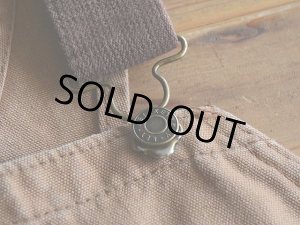 画像4: 1980s KEY Imperial ダブルニーダックオーバーオール　 表記w38  (4)