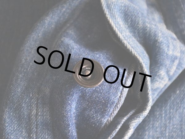 画像8: 1960s BIG MAC デニムオーバーオール  実寸w34  (8)