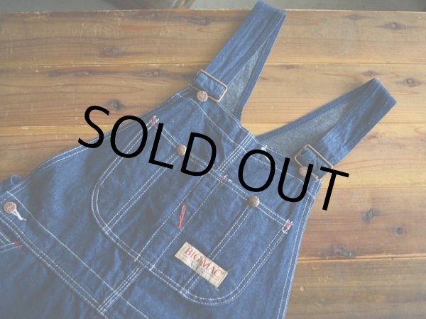 画像5: 1990s BIG MAC デニムオーバーオール  表記w36  (5)