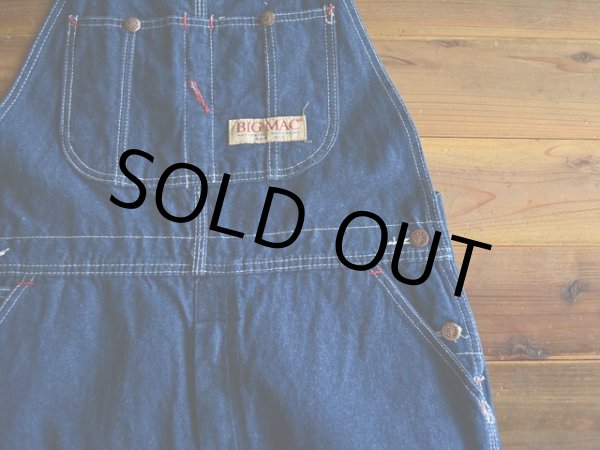 画像7: 1990s BIG MAC デニムオーバーオール  表記w36  (7)