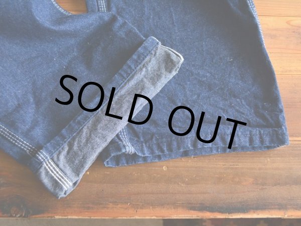 画像9: 1990s BIG MAC デニムオーバーオール  表記w36  (9)