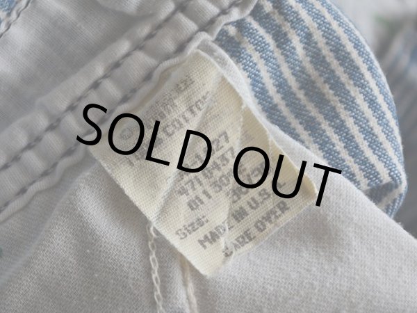 画像8: 1980s OSHKOSH ヒッコリーオーバーオール　 表記w36  (8)