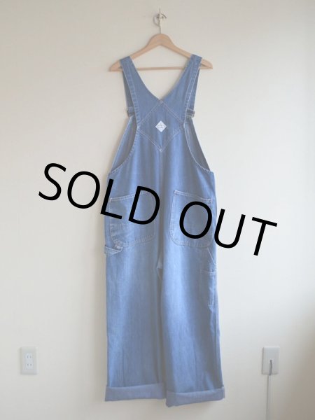 画像2: 1970s BIG MAC デニムオーバーオール  実寸w38  (2)