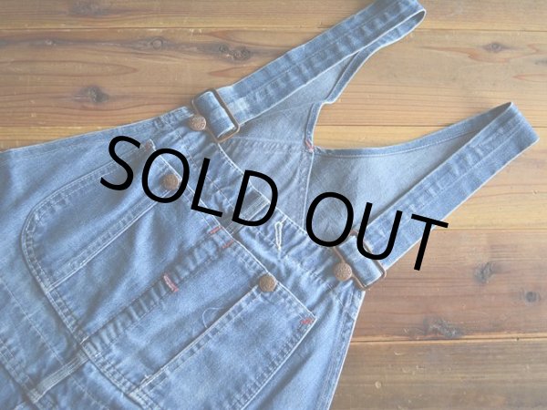 画像4: 1970s BIG MAC デニムオーバーオール  実寸w38  (4)