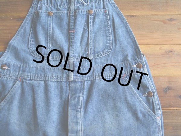 画像5: 1970s BIG MAC デニムオーバーオール  実寸w38  (5)