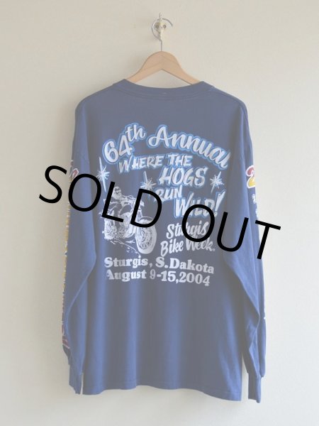 画像2: STURGIS BIKE WEEK 2004 L/S Tシャツ　 表記L  (2)