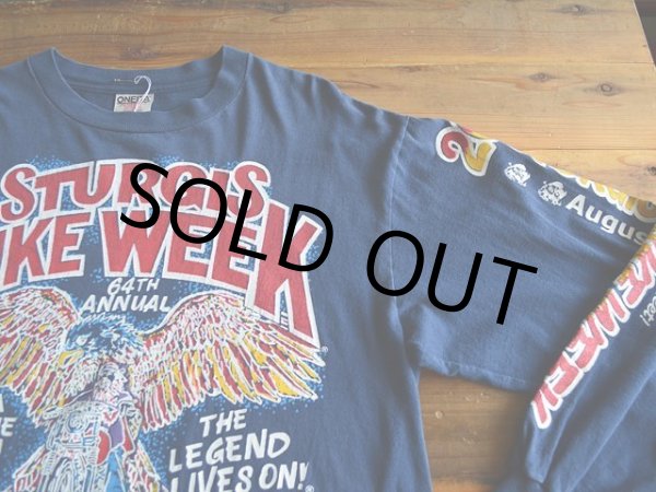 画像4: STURGIS BIKE WEEK 2004 L/S Tシャツ　 表記L  (4)