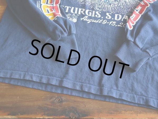 画像9: STURGIS BIKE WEEK 2004 L/S Tシャツ　 表記L  (9)