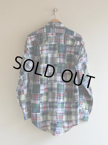 画像2: RalphLauren パッチワークBDシャツ　 表記S  (2)