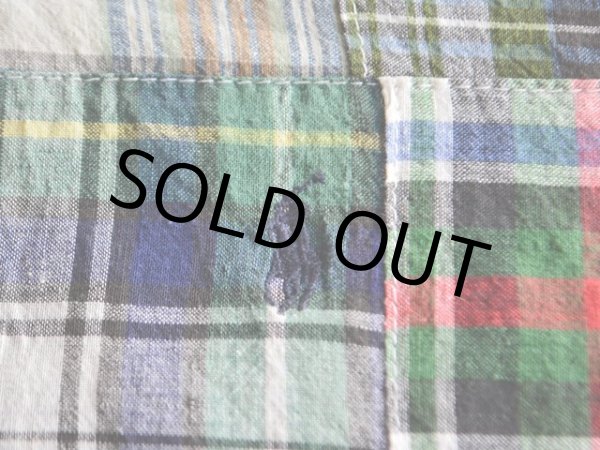 画像5: RalphLauren パッチワークBDシャツ　 表記S  (5)