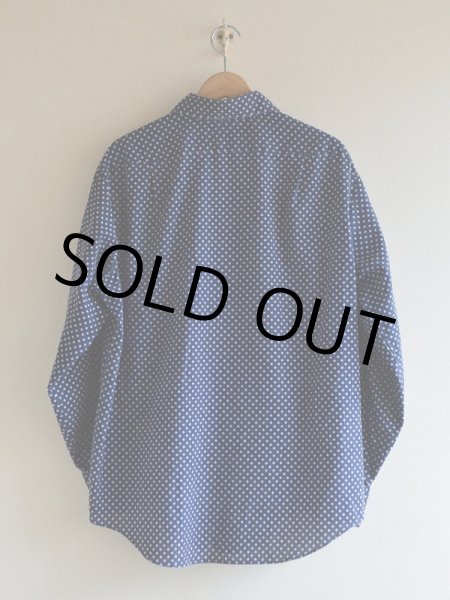 画像2: 1970s Selkirk コットンドットシャツ　 表記L  (2)