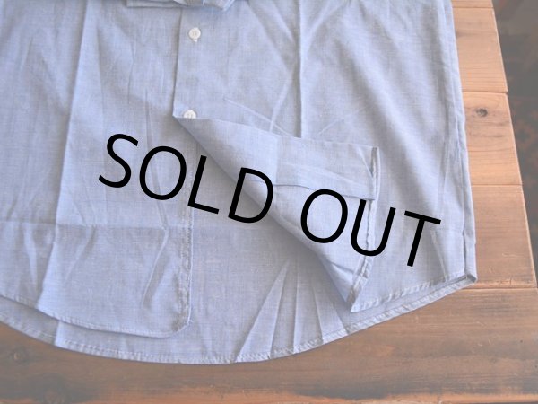 画像5: DEAD STOCK　 1970s BIG YANK シャンブレーシャツ　 表記M  (5)