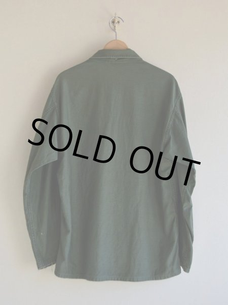 画像2: 1960s US.ARMY ユーティリティシャツ(1st)　 表記M  (2)