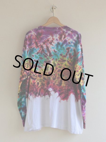 画像2: 1990s タイダイ L/S Tシャツ　 表記XL  (2)