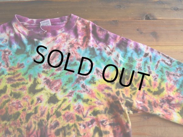 画像4: 1990s タイダイ L/S Tシャツ　 表記XL  (4)