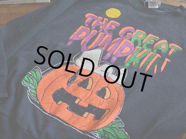 画像5: 1990s Snoopy Halloweenスウェット　 表記XL  (5)