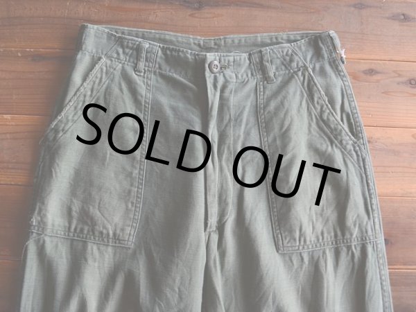 画像5: 1960s US.ARMYコットンベイカーパンツ　 表記32×31  (5)