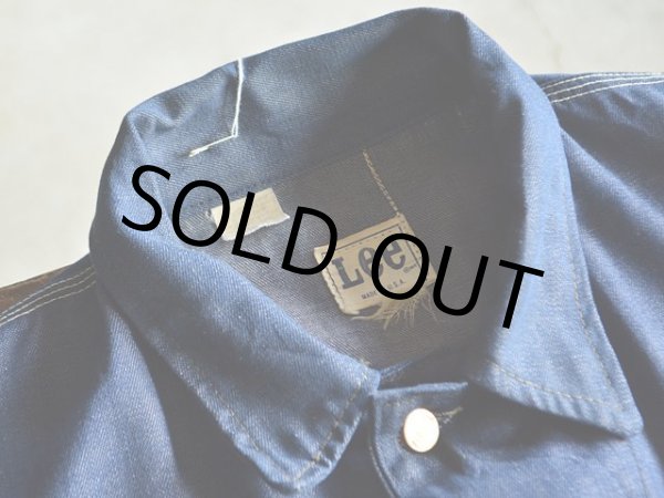 画像3: 1970s-80s Lee 91-Jデニムカバーオール  実寸42-44  (3)