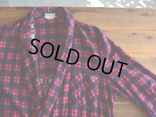 画像4: 1960s Harcourt プリントネルガウン　 表記L  (4)