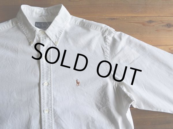 画像4: RalphLauren オックスフォードBDシャツ  表記16  (4)