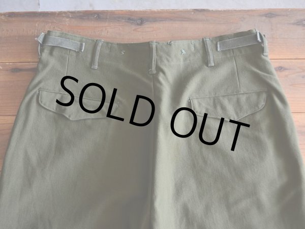 画像7: 1950s US.ARMY M-51ウールパンツ　 表記MEDIUM-REGULAR  (7)