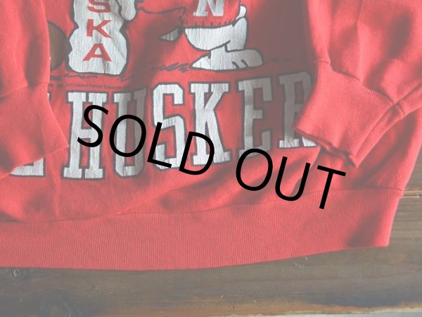 画像6: 1980s ARTEX Snoopy JOE COOLスウェット　 表記L  (6)