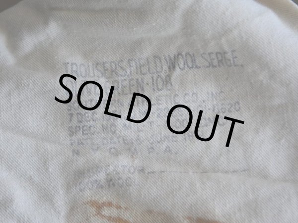 画像4: 1950s US.ARMY M-51ウールパンツ　 表記MEDIUM-REGULAR  (4)