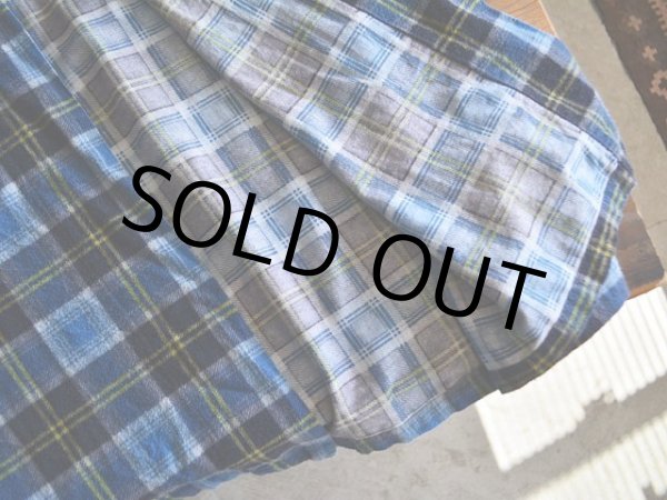 画像6: 1960s Wash&Wear プリントネルガウン　 実寸ML  (6)