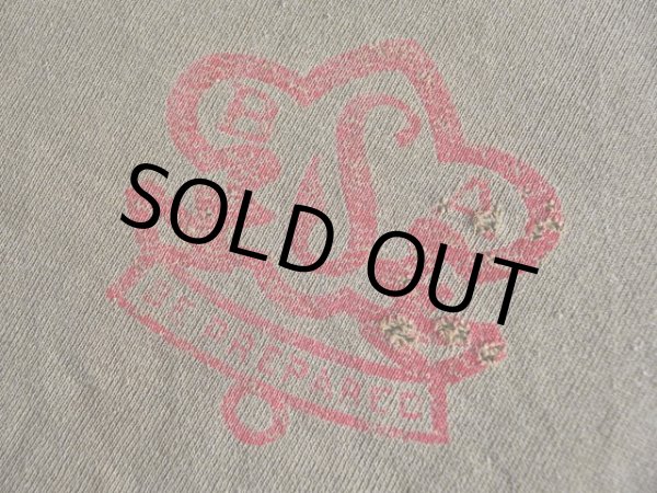 胸のプリント付近に小さなダメージ。