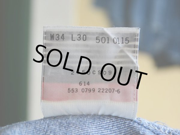 画像8: 1990s Levi's 501  表記w34  (8)