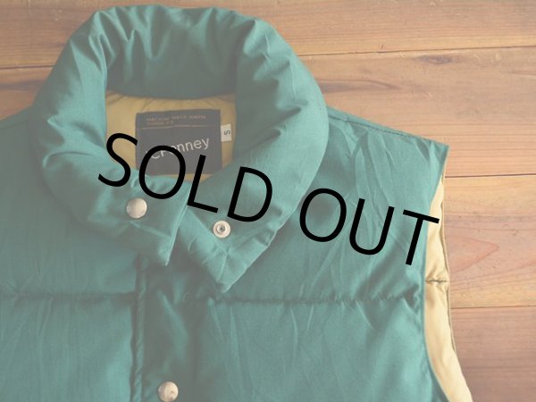 画像4: 1970s JCPenney ダウンベスト  表記S  (4)