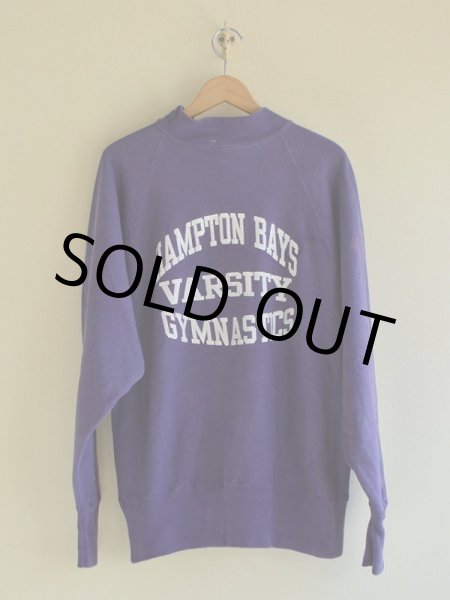 画像2: 1990s Champion リバースウィーブスウェット モックネック　 表記L  (2)