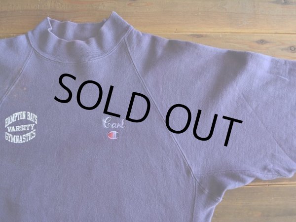 画像6: 1990s Champion リバースウィーブスウェット モックネック　 表記L  (6)