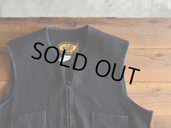 画像7: 1990s Woolrich ハンティングウールベスト  表記40  (7)