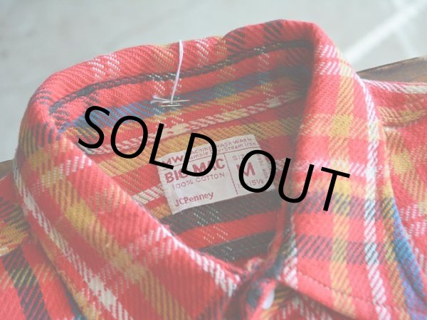 画像3: 1970s BIG MAC ヘビーネルシャツ  表記M  (3)