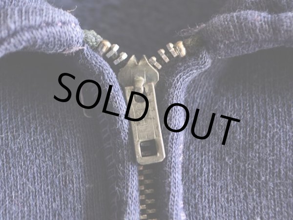 画像5: 1950s HANES WIND SHIELD ハーフジップスウェット　 表記L  (5)