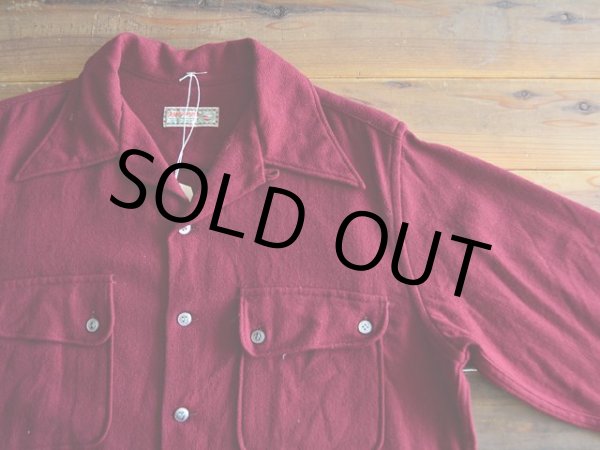 画像4: 1940s McGREGOR ウールシャツ  表記ML  (4)